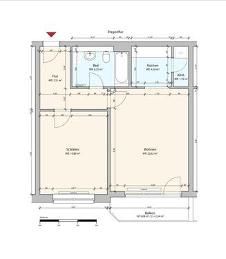 Foto - Helle 2 Zimmer Wohnung im Zentrum Kaltenkirchens