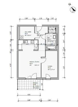 Foto - Etagenwohnung in Wolfsburg