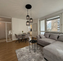 Schöne, hochwertig sanierte 3-Zimmer-Wohnung mit Balkon in Frankfurt – voll möbliert - Frankfurt am Main Sindlingen