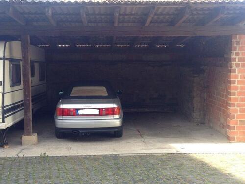 Foto - Carport Unterstand für Wohnwagen, Wohnmobil in Mornshausen
