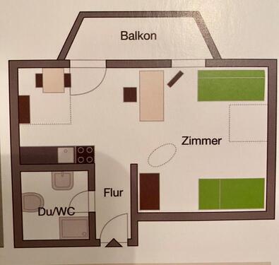 Foto - 1 Zimmer Dachgeschoßwohnung in Berlin