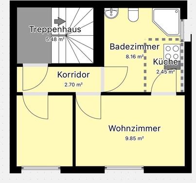 Foto - sanierte 2- Zimmer Wohnung zu vermieten
