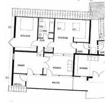 3,5 Zimmerwohnung beim Kreiskrankenhaus mit Dachterasse und TGA - Sigmaringen