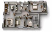 Foto - Kernsanierte 122 m² Wohnung in Werther – 2 Grundbücher