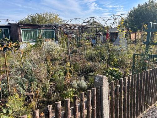 Foto - Garten mit Sommerlaube günstig abzugeben