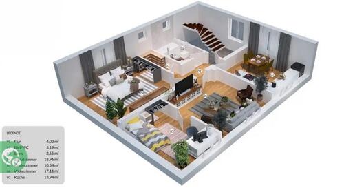 Foto - 3.5 Zimmer Etagenwohnung zur Miete in Unterschleißheim