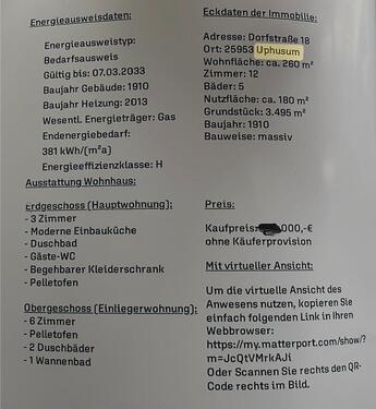 Foto - 12 Zimmer Mehrfamilienhaus, Wohnhaus zum Kaufen in Ladelund