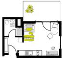 Foto - 1 Zimmer Erdgeschoßwohnung in Ravensburg
