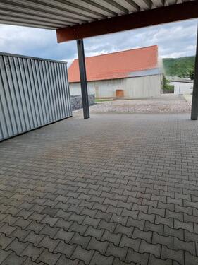 Foto - Stellplatz Wohnmobil, Wohnwagen überdacht