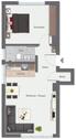 Foto - 2 Zimmer Wohnung Leverkusen Rheindorf 52 qm ab Juni