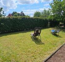 Kleingarten Pachtgarten mit Qek-Wohnwagen + Steinlaube in Lützen