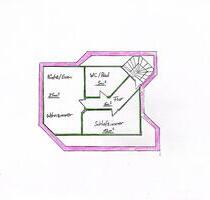 Vermiete 2 Zimmer DG Wohnung in KranzbergGremertshausen