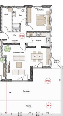 Foto - Modernes ruhiges Wohnjuwel in der Kernstadt Peine. 2 – Zi. 73m²