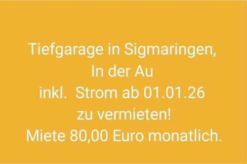 Foto - Abschließbarer Tiefgaragen Platz