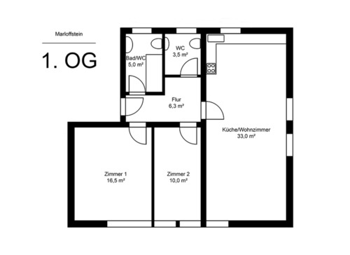 Foto - Etagenwohnung in Uttenreuth zur Miete
