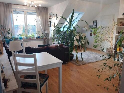 Foto - schöne Dachgeschoss-Wohnung komplett möbliert, für 1 Person