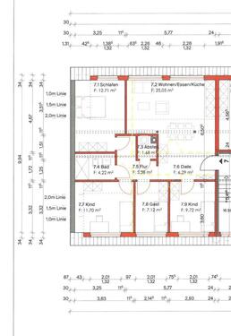 Foto - Geräumige 5 Zimmerwohnung - 1.100,00&nbsp;EUR Kaltmiete, ca.&nbsp; 84,00&nbsp;m&sup2;