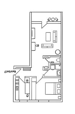 Foto - 2 Zimmer Etagenwohnung zur Miete in Hannover