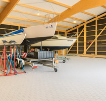 Kalthalle-Yachtservice, Stellplatz - Untrasried