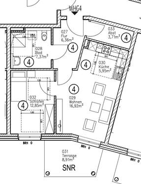 Foto - Erdgeschoßwohnung in Oldendorf zur Miete