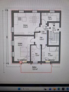 Foto - 3 Zimmer Etagenwohnung zur Miete in Mühldorf am Inn