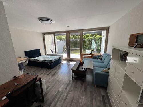 Foto - Vollmöblierte 1-Zimmer-Wohnung mit eigenem Garten und Wellness