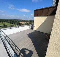 Wohnen über den Dächern von Schwarzenbek: Penthouse-Wohnung mit großzügiger Dachterrasse
