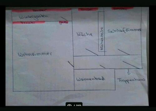 Foto - Etagenwohnung in Wolfsburg zur Miete