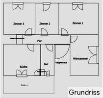 4-Zimmer Wohnung in Borsum - 680,00&nbsp;EUR Kaltmiete, ca.&nbsp; 93,00&nbsp;m&sup2; in Harsum (PLZ: 31177)