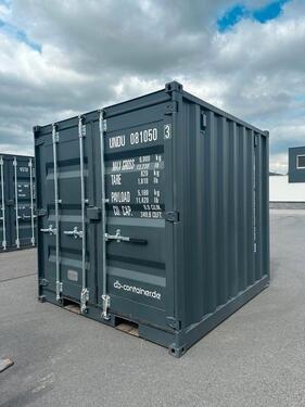 Foto - 8 Fuß und 10 Fuß Seecontainer Baustellencontainer Lagercontainer Materialcontainer