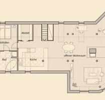 2-Zimmer-DG-Wohnung über den Dächern von Gröditz b. Riesa