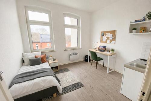 Foto - Smart wohnen in Bant: Ideal für Studenten, Azubis & Soldaten - Miniwohnung mit Duschbad & Kochzeile