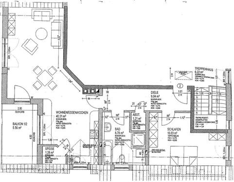 Foto - 2 Zimmer Etagenwohnung zur Miete in Bernhardswald