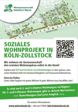 Foto - 2-3 Zimmer-Wohnung nur für WBS B in Köln ab 20272028 frei