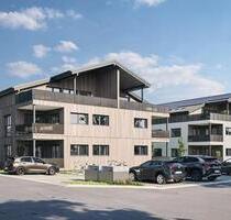 Luxus 4-Zimmerwohnung im 2.OG in Satteldorf mit großer Dachterrasse