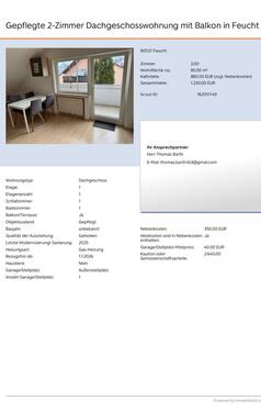 Foto - Großzügige 2-Zimmer- Wohnung, moderne 85m