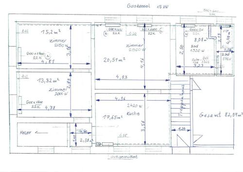 Foto - 3 Zimmer Erdgeschoßwohnung zur Miete in Rehden