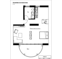 1 Zimmer Dachgeschosswohnung in saniertem Altbau - Jacobsdorf