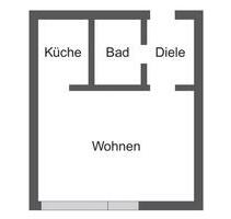 Apartment Bonn Buschdorf - 600,00&nbsp;EUR Kaltmiete, ca.&nbsp; 31,00&nbsp;m&sup2; in Bonn (PLZ: 53117) Auerberg