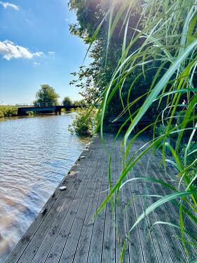 Foto - 2026 Ferienhaus Nordsee Greetsiel Angel Wasser Siellage