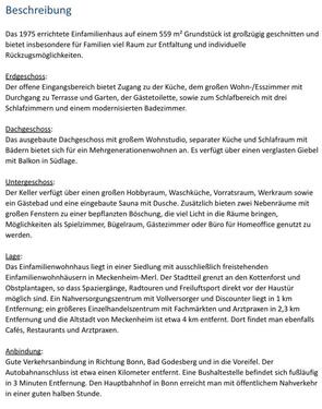 Foto - Einfamilienhaus in Meckenheim zum Kaufen