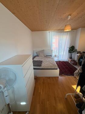 Foto - Untervermietung 1- Zimmer-Wohnung in Ingolstadt - möbliert, hell,