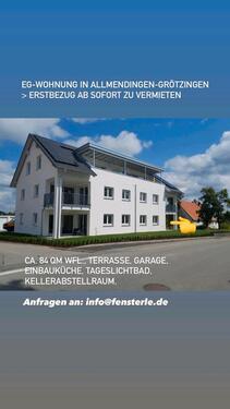Foto - EG Wohnung Allmendingen Götzingen Erstbezug