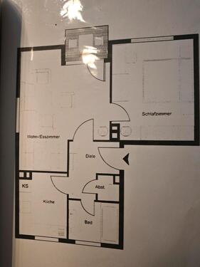 Foto - 49qm in Bochum Langendreer - 450,00&nbsp;EUR Kaltmiete, ca.&nbsp; 49,00&nbsp;m&sup2;