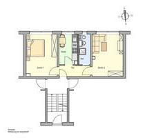 2 Raum Wohnung - 303,00&nbsp;EUR Kaltmiete, ca.&nbsp; 46,50&nbsp;m&sup2; in Grabow (PLZ: 19300)