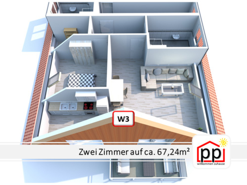 Foto - Etagenwohnung in Büchen zur Miete