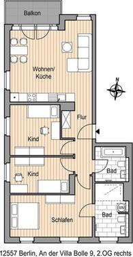 Foto - Etagenwohnung zur Miete in Berlin