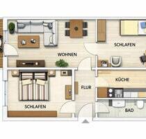 3-Zimmer-Wohnung in Dresden Südvorstadt - zentrale Lage