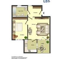 Seniorenwohnung mit WBS - 2-Zimmer in Solingen Mitte