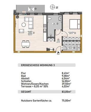 Foto - 2 Zimmer Etagenwohnung in Verl